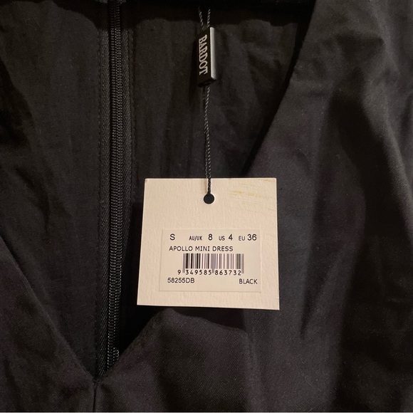 Revolve BARDOT NWT Apollo Fit & Flare Cutout Mini Dress Black Size Small - Picture 9 of 10